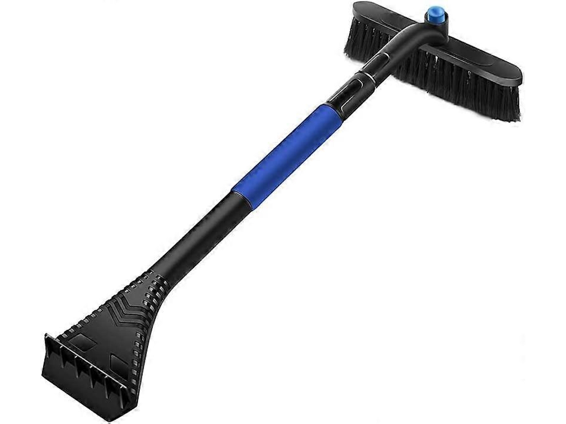 Pala Deshielo Para Coche, Pala De Nieve Telescópica Con Cepillo Y Rasqueta, Herramienta 3 En 1 Para Eliminar Nieve Y Hielo Del Parabrisas