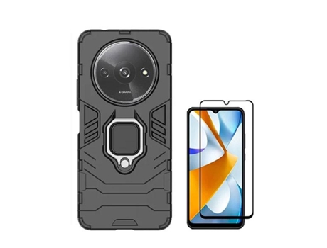 Protector de Pantalla Gorilasglass Proteção Militar para Xiaomi Xiaomi Redmi A3 GIFT4ME Vidrio Templado Negro