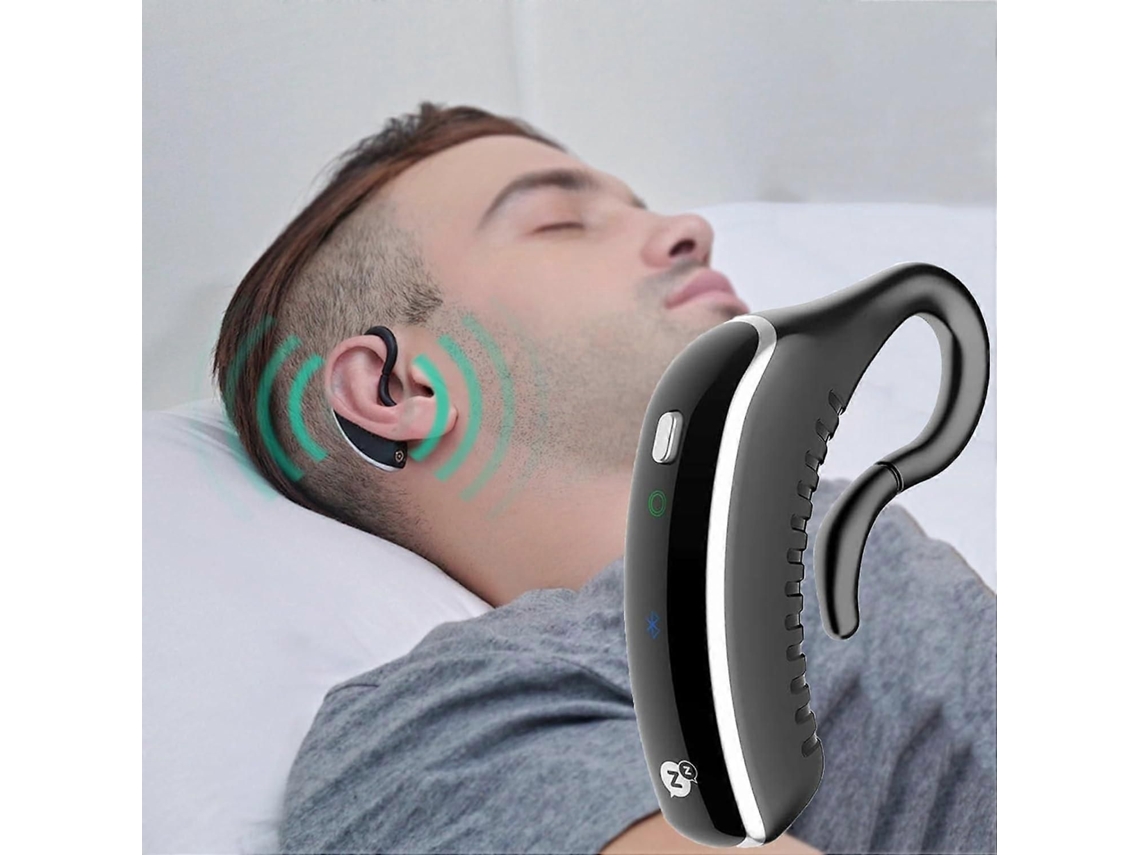 Mini audífono eléctrico antironquidos para combatir los ronquidos y la apnea del sueño: dispositivo auxiliar para detener los ronquidos y prevenir la apnea del sueño.