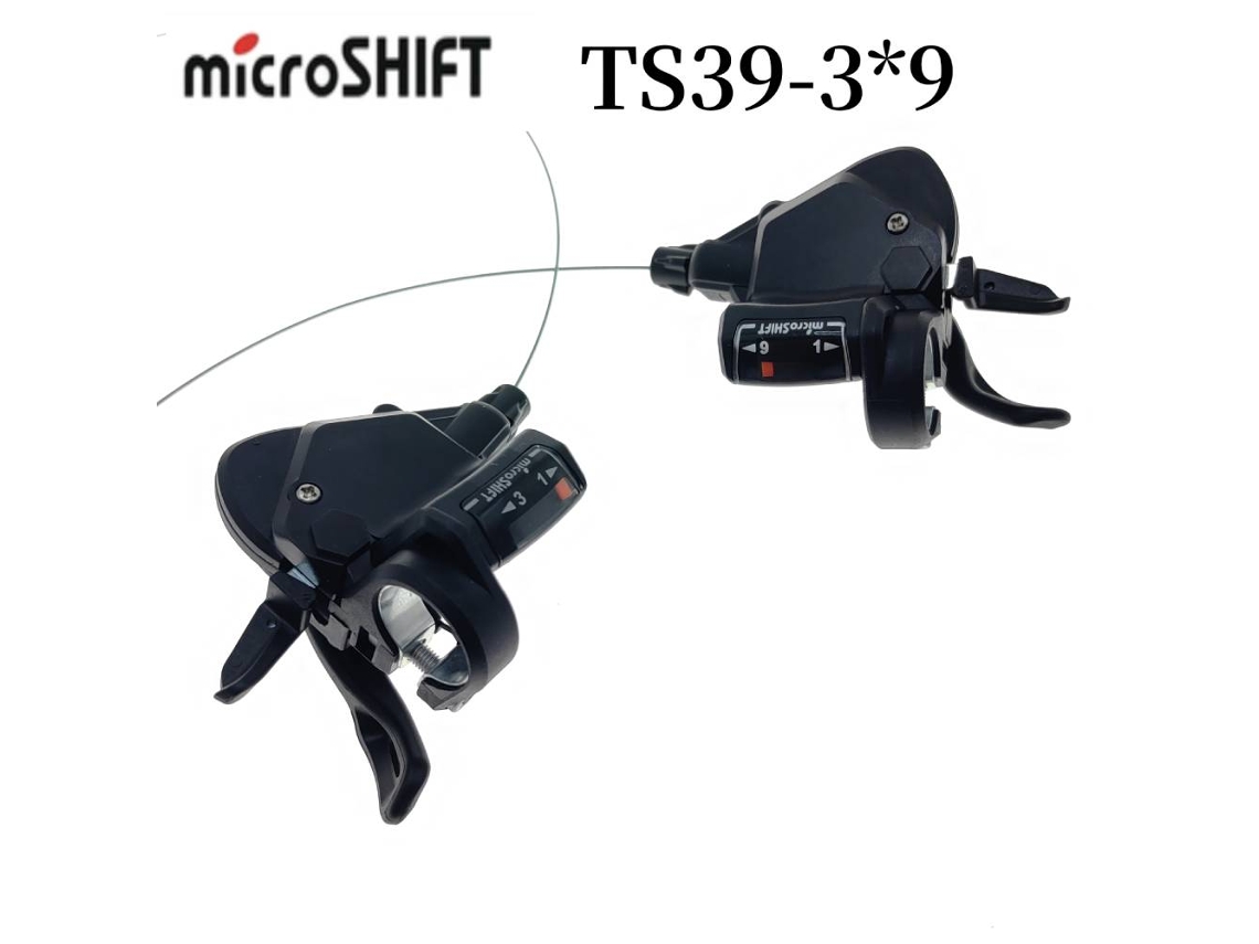 Palanca de cambios plegable para bicicleta de montaña Microshift de 8/9 velocidades, derecha, Vayotoy