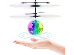 Bola Voladora Inducción Infrarroja Rc Vuelo Incorporado Luz Led Discoteca Helicóptero Brillante Colorido Vuelo Drone Juguetes P CHRUI