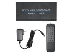 Controlador De Pared De Video Hdmi 2x2 Para Pantallas 1080p