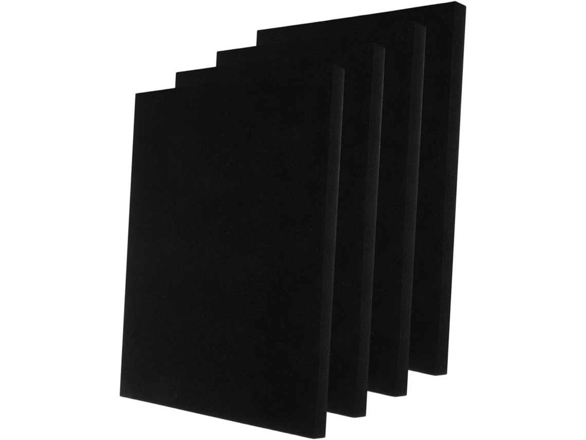 Besportble Topbathy De Espuma Gruesa Negra Para Embalaje Y Poliuretano 40,50 X 30,50 X 2,50 Cm Pulgadas -ma...