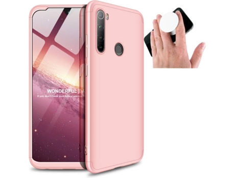 Carcasa y Popsocket Xiaomi Redmi Note 8 Slim armor 360º