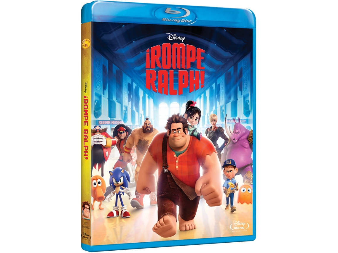 Blu-Ray ¡Rompe Ralph! (Disney - Edición en español)