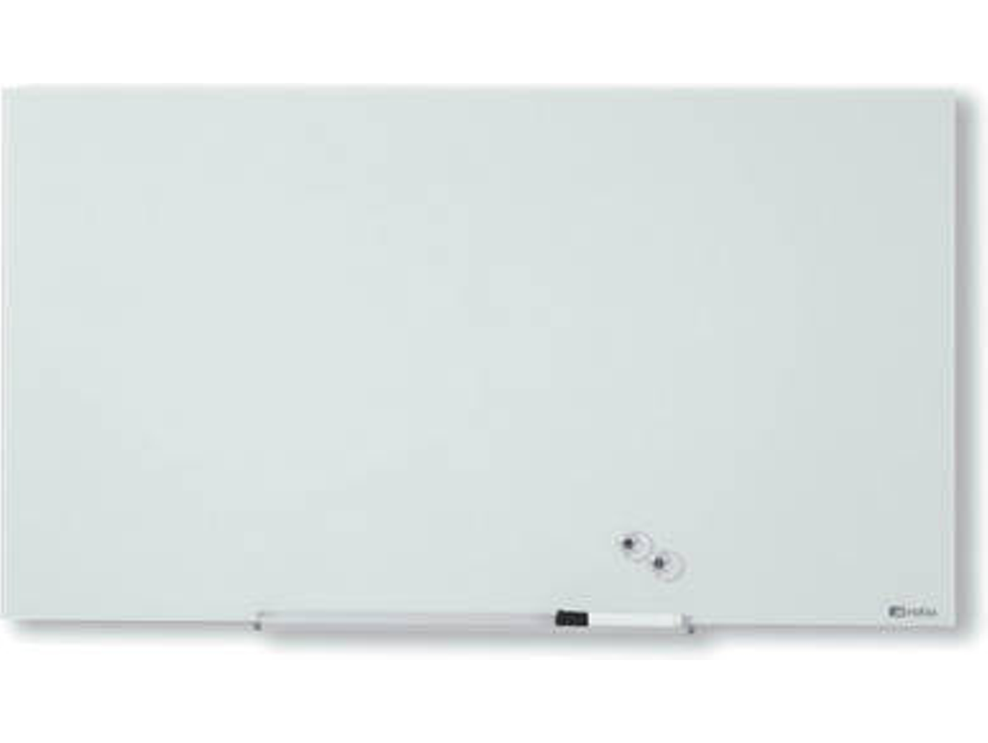 Pizarra Blanca NOBO Diamond Blanco (1260x711mm - Cristal - Magnético: Sí)