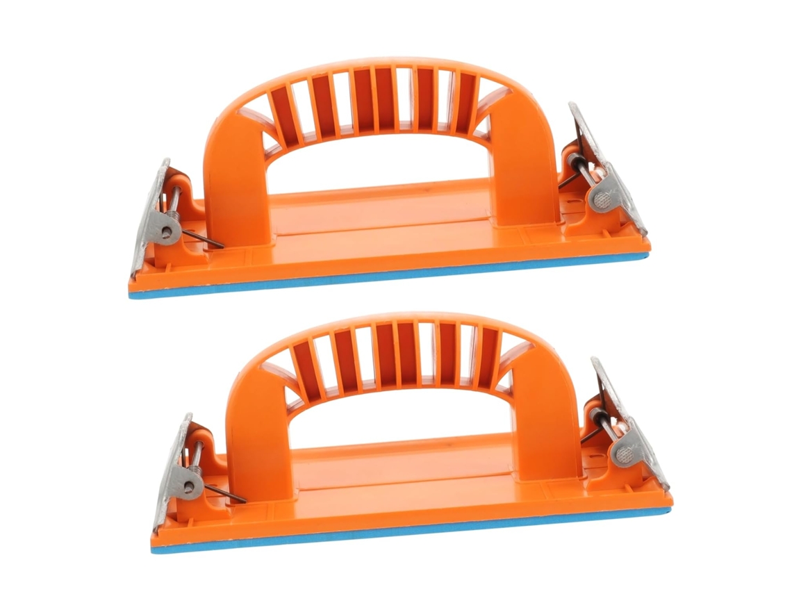 Almohadilla De Lijado Manual Autoadhesiva De 2 Piezas Para Placas De Yeso, Bloque De Flexible Con
