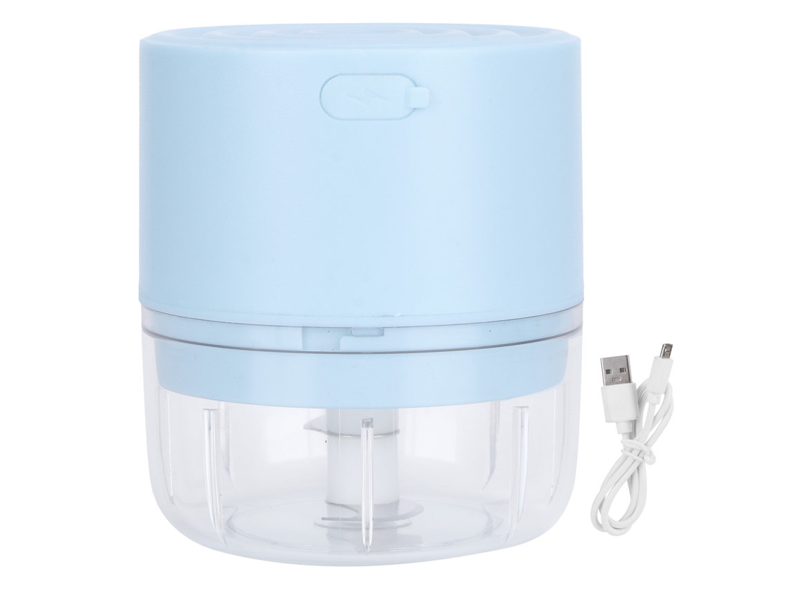 Mini picadora de ajo eléctrica inalámbrica, picadora de carne, procesador de alimentos con carga USB