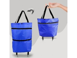 Bolsa plegable para carrito de compras GOKOCO con ruedas