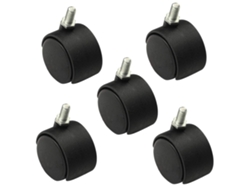 Ruedas Nailon Plástico Para Muebles Ideal Para Uso