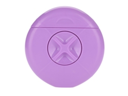 Rasuradora De Viaje 4 En 1 Portátil Moda Nueva Para Mujeres, Cuchilla Rotatoria, Morado, Depiladora De Cejas Y Pelo