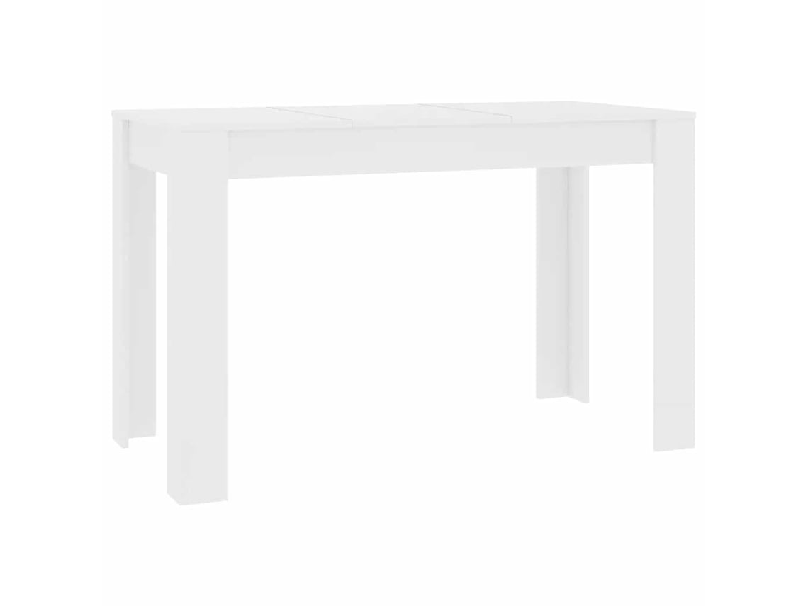 Mesa de comedor VIDAXL Blanco Madera contrachapada (120x60x76cm)