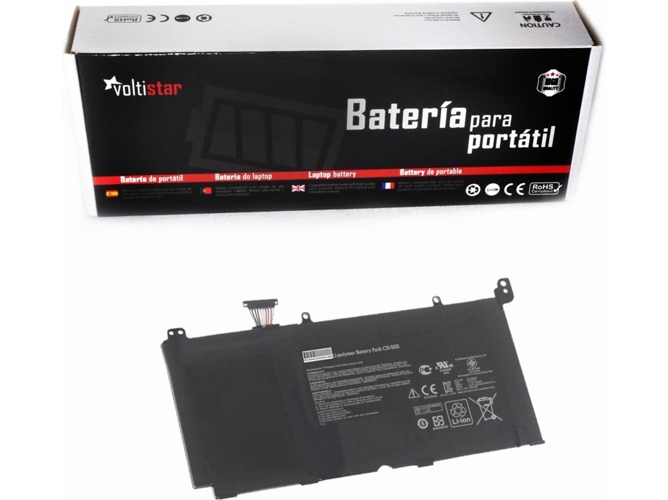 Batería para Portátil VOLTISTAR Asus Vivobook C31-S551 S551 S551L S551La S551Lb V551 Al12X32