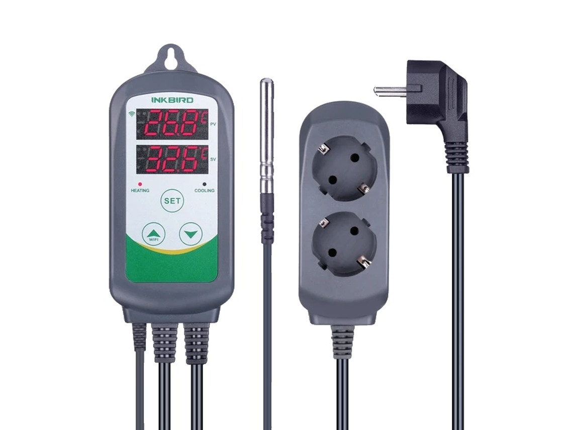 Controlador de temperatura inteligente para calefacción y refrigeración, ITC 308 Wifi OEM