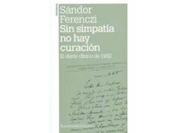Libro Sin Simpatia No Hay Curación de Sándor Ferenczi (Español)
