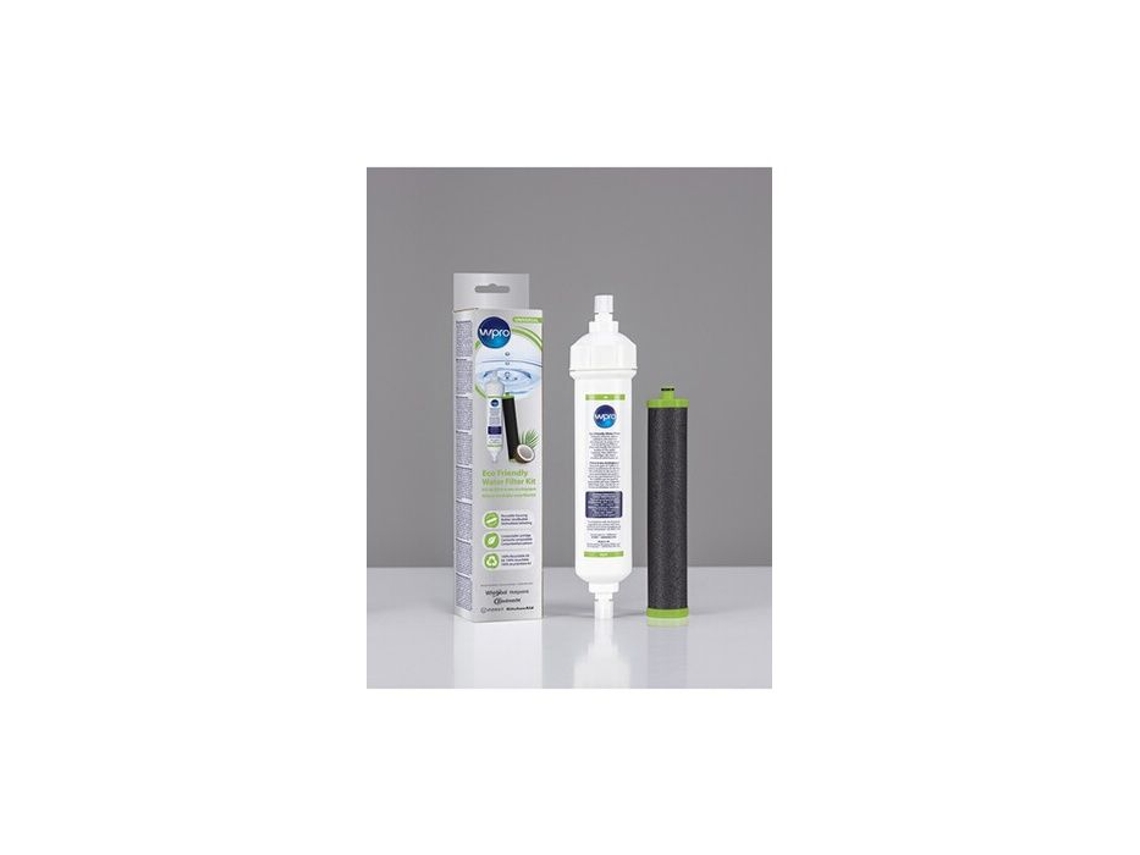 Filtro Externo y Universal para Refrigerador / Reduce Partículas de Cloro e Impurezas en el Agua / Fácil de Instalar