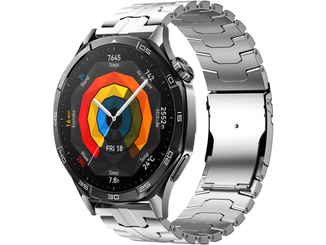 Correa Metálica 46 Mm Fácil De Ajustar, Cómoda De Llevar, Alta Calidad, Ecológico