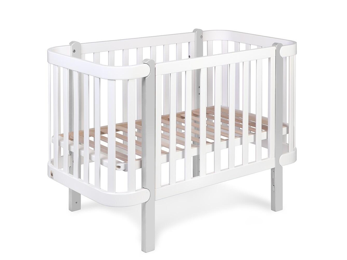Cuna FURNLUX Etude (Gris, Madera Maciza - 67X125X89 Cm)