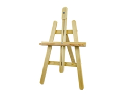 Caballete de madera plegable para pintura de lienzos 60cm