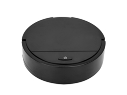 Mini robot aspirador inteligente para el hogar, con función de eliminación de polvo (negro)