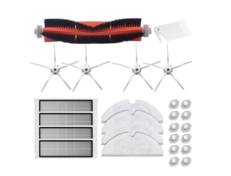 Paños de fregado cepillo principal filtro Hepa blanco para Xiaomi Roborock S6 S5 Max S60 S65 S5 E25 E35 accesorios de piezas de vacío