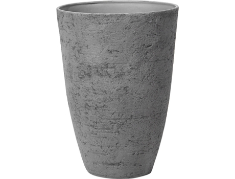 Maceta de Mezcla de Piedra Gris BELIANI Camia 51 cm