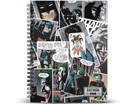 Cuaderno JOKER Comic (A4 - Cuadriculado)