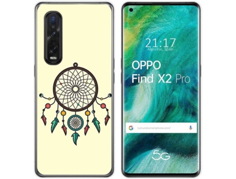 Carcasa Oppo Find X2 Pro TUMUNDOSMARTPHONE Atrapasueños Multicolor