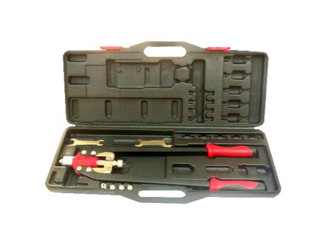 Sifer remachadora 2 manos hf151 6,4mm maleta