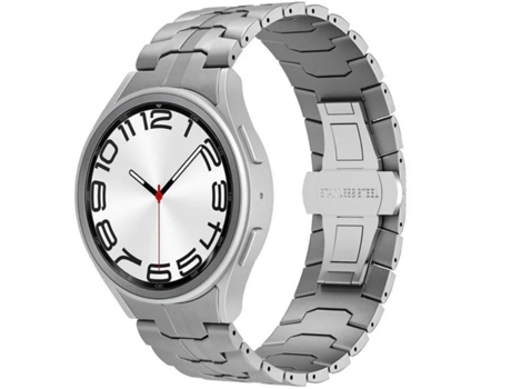 Pulsera Steellink para Samsung Galaxy Watch4 44Mm Gris ¡ANTIMPACTO!