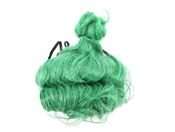 Peluca Para Mascotas Cola Verde Suave Lavable Fibra De Nylon Para Perros Gatos Disfraz De Pelo Para Fiesta Cosplay Fotografía
