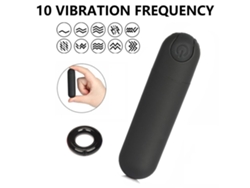 Anillo De Pene Silicona Vibrador Huevo Saltar Impermeable 10 Modos Juguetes Sexo Adulto