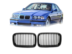 Parrilla deportiva para capó, material ABS, diseño de carreras OEM