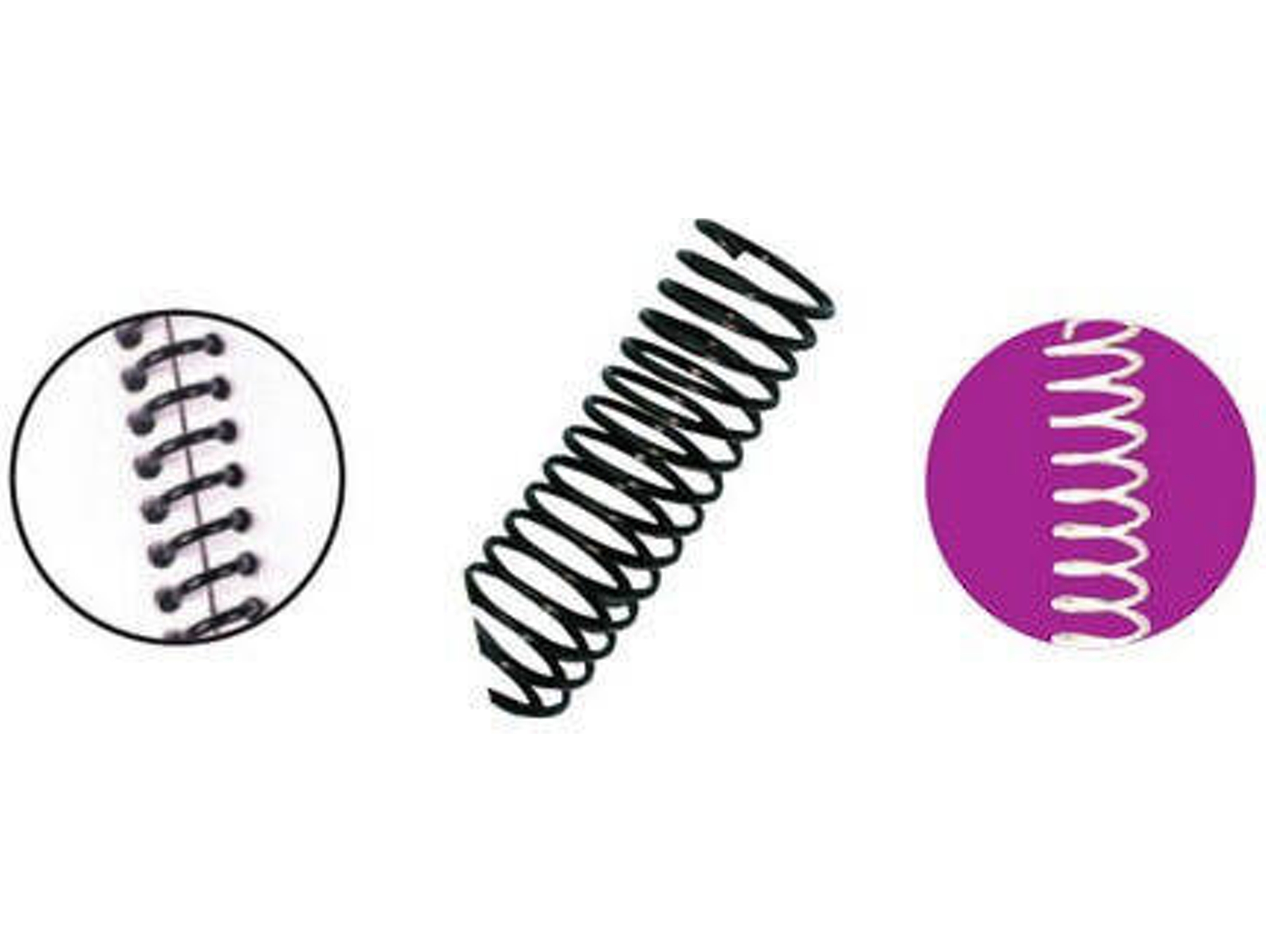 Anillos para Encuadernación FELLOWES Espiral Metal (6 mm)