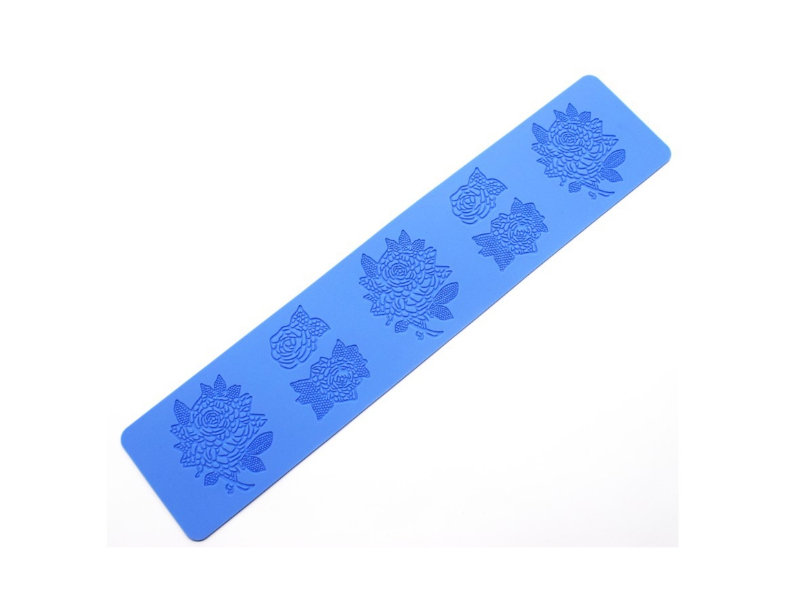 Molde de silicona en forma de hoja 3D para dulces y decoración de pasteles RNEMITERY