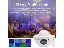 Proyector De Estrellas Led Usb 3d Con Luz Nocturna Romántica Para Dormitorio Y Planetario Doméstico.