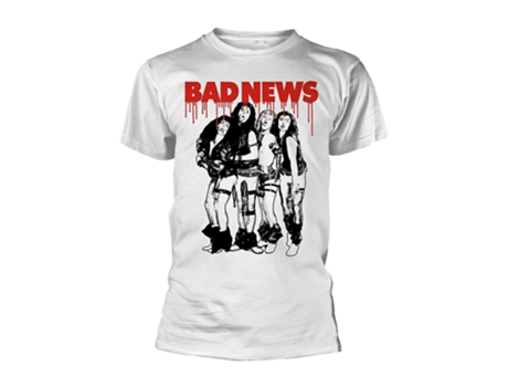 Camiseta ROCKINSTONE Bad News Band (S)