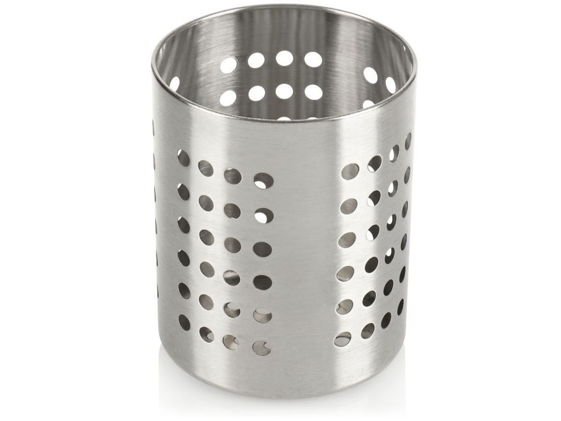 Soporte De Acero Inoxidable Para Utensilios De Cocina, Escurridor De Cubiertos, Cesta Para Cubiertos Plateada