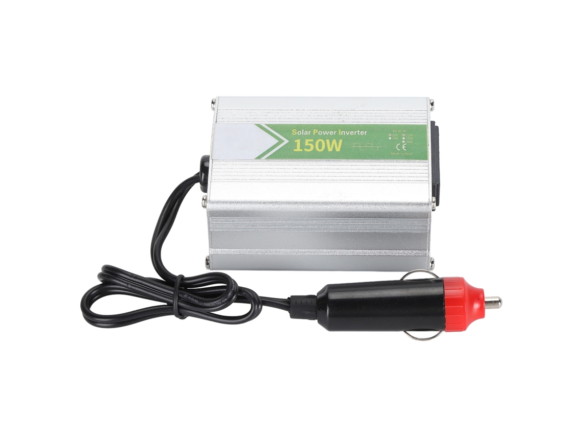 Inversor De Coche 150w 12v Convertidor De Energía Para Encendedor De Cigarrillos Teléfono Tablet Ordenador