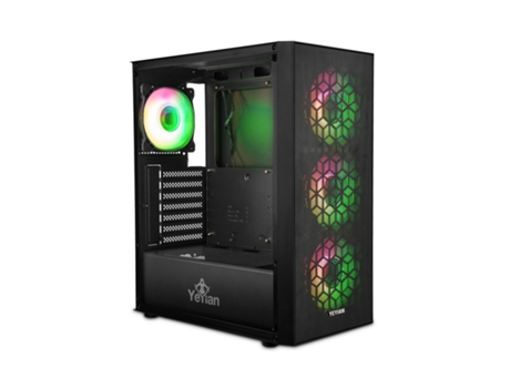 Caja PC Gaming YEYIAN Dragon Atx Pc Negro