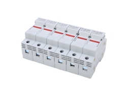 Base De Porta-fusível Em Rail Rt18-63x Com Luz Led Para Núcleo De Fusível Ro16 14x51mm 63a 500-690v2p
