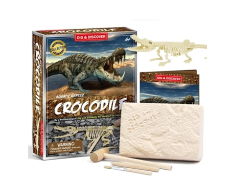 Jurassic World Puzzle Ensamblaje de Juguete Para Niños Cocodrilo