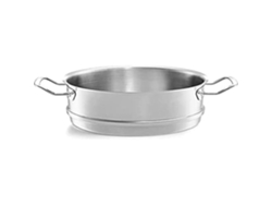 Cesta de vapor Fissler Original Profi de acero inoxidable 18/10 Ø 24 cm apta para inducción