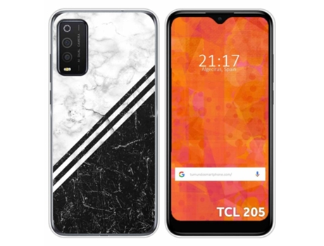 Carcasa TCL 205 TUMUNDOSMARTPHONE Dibujos Multicolor