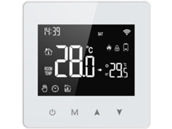 Sensor De Temperatura Y Humedad Alimentado Por Batería, Pantalla Lcd