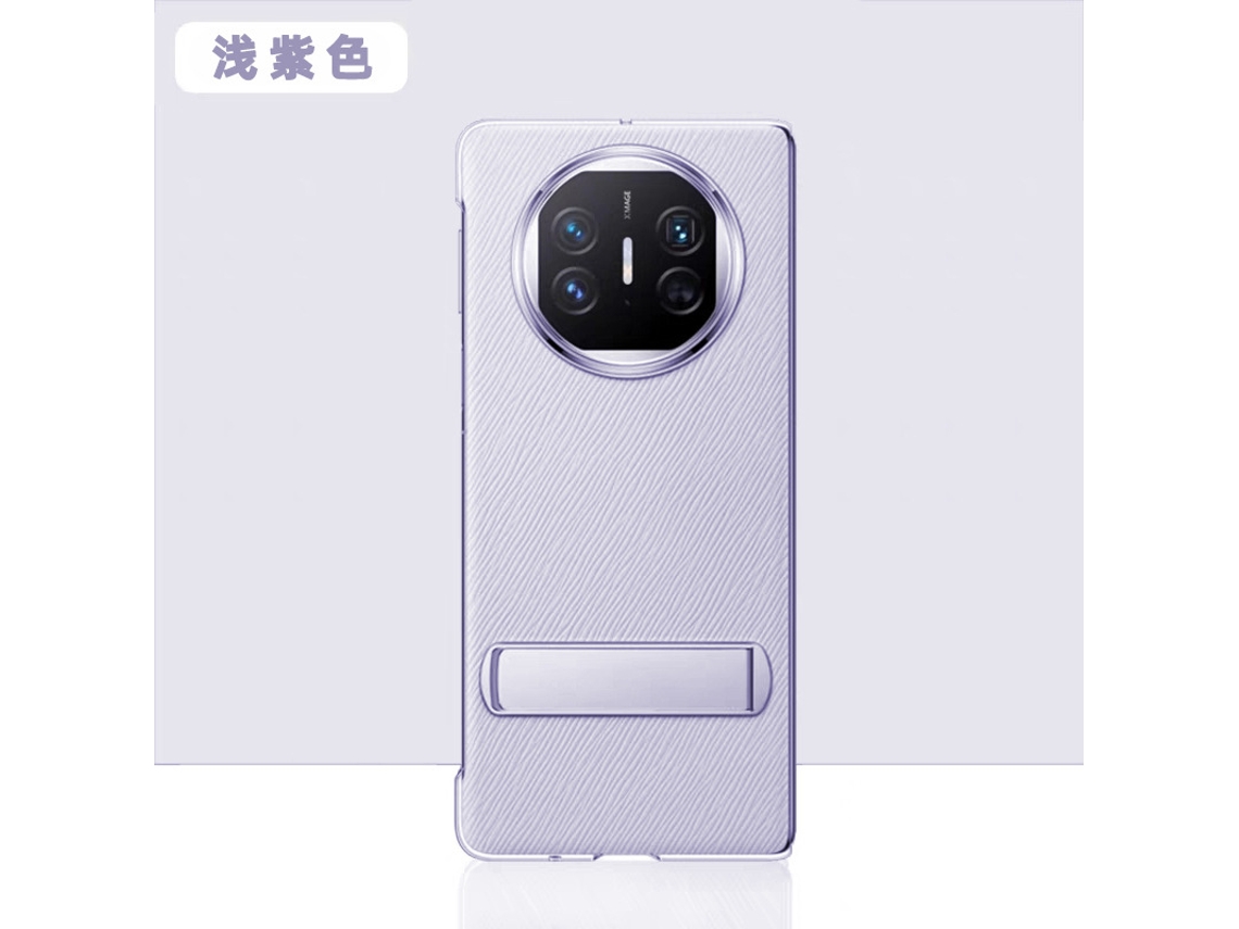 (huawei Mate X5/x3/edición Coleccionista Morado Claro) Soporte Con Diseño De Ondas De Agua Y Fondo Único