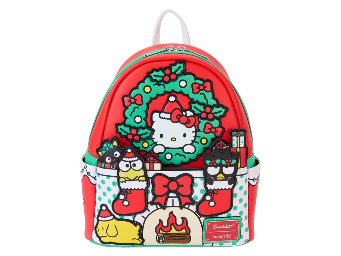 Mochila navideña Hello Kitty de Sanrio de Loungefly de 26 cm B.active