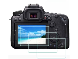 Ecrã Protector para Canon 6D Mark II Película Protetora de Vidro Temperado HD para Câmera CUICH (Pacote com 3)