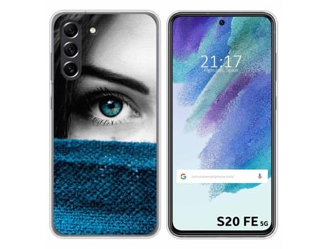 Carcasa Samsung Galaxy S21 FE 5G TUMUNDOSMARTPHONE Dibujos Multicolor