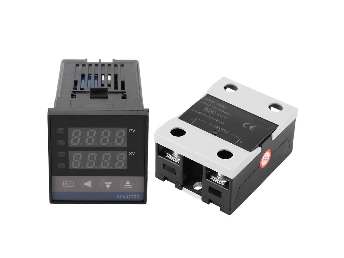 Kit de controlador PID Temperatura 0 400℃ 25a 110 240v